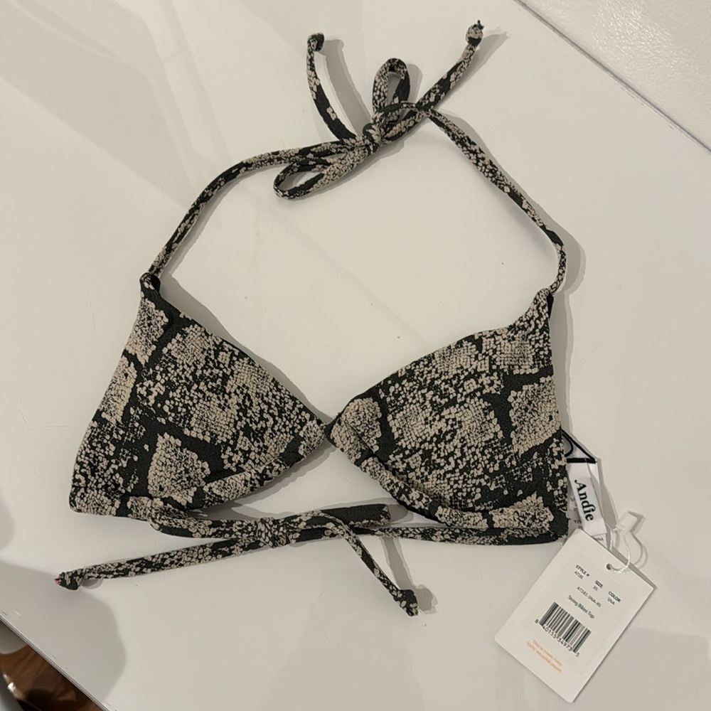 NWT Andie Swim Top Size XS